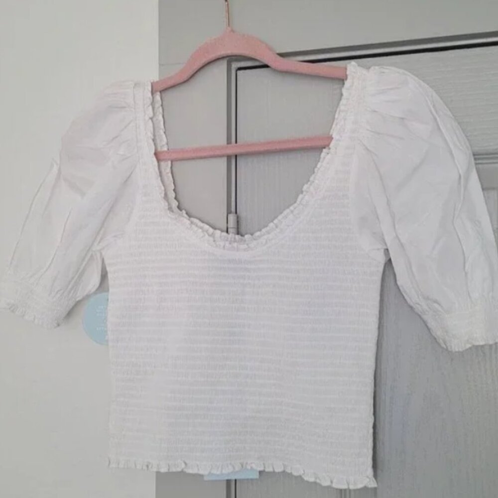 Hill House White Aiko White Top Small
